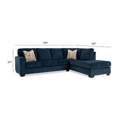 Aviemore Sectional - 24303S2 - approximate manufacturer dimensions (supplier image 81)