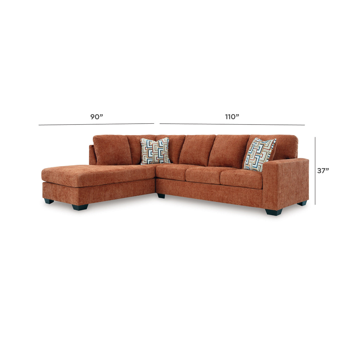 Aviemore Sectional - 24304S1 - approximate manufacturer dimensions (supplier image 36)