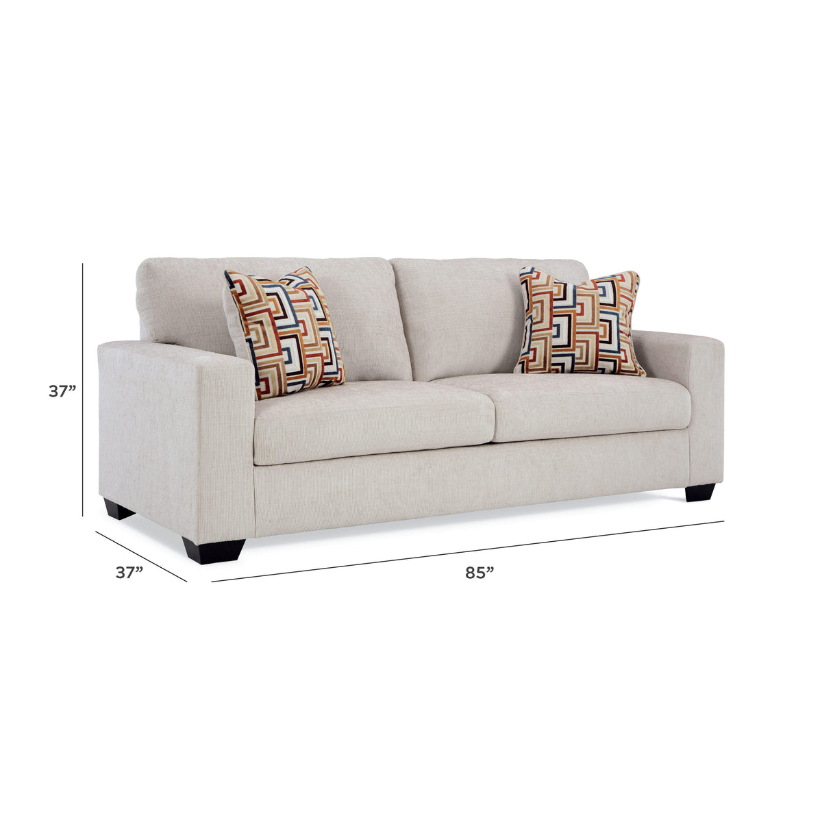 Aviemore Living Room Sets - 24305U2, 24305U3 - approximate manufacturer dimensions (supplier image 65)