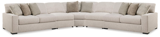 Ballyton Sectional - 25102S3 - product view or room setting; complete kit and included component views (supplier image 1)