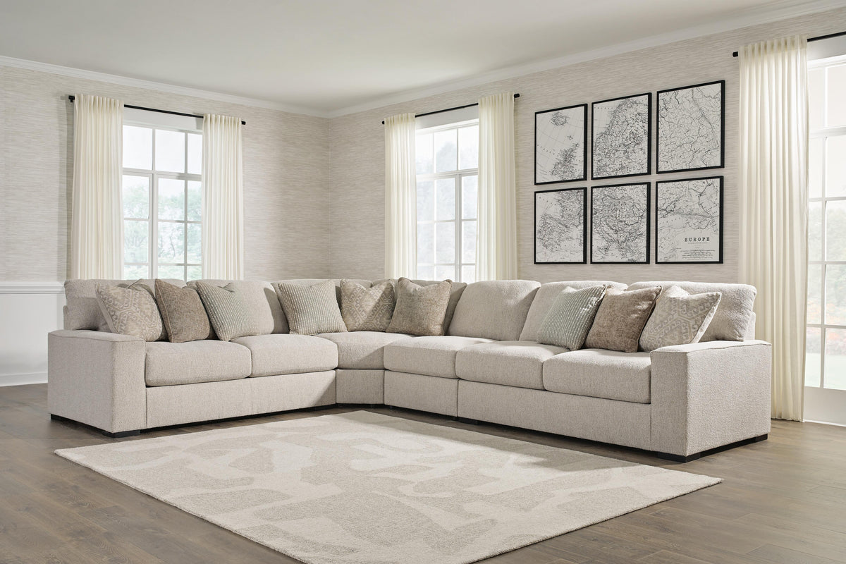 Ballyton Sectional - 25102S2 - product view or room setting; complete kit and included component views (supplier image 25)