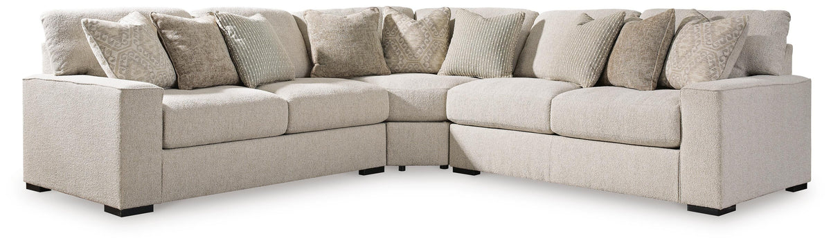 Ballyton Sectional - 25102S1 - product view or room setting; complete kit and included component views (supplier image 26)