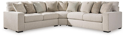 Ballyton Sectional - 25102S1 - product view or room setting; complete kit and included component views (supplier image 26)