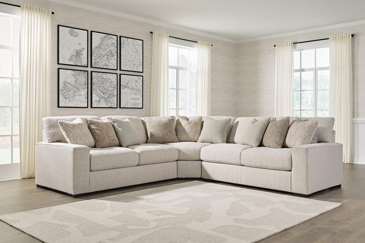 Ballyton Sectional - 25102S1 - product view or room setting; complete kit and included component views (supplier image 27)