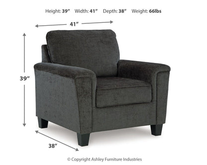 Erinslane Chair - 2520620 - approximate manufacturer dimensions (supplier image 7)