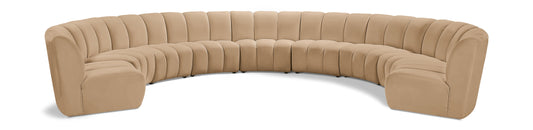 Infinity - 9 Piece Modular Sectional - Camel