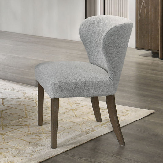 Dillon - Side Chair (Set of 2) - Gray / Walnut