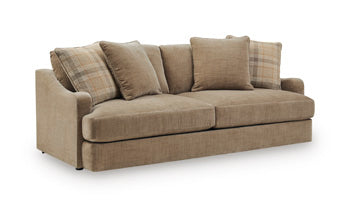 ChloeeAnne sofa and loveseat set, Honey, 2550538: original manufacturer image; only listed sofa and loveseat included. Castillo Furniture, Philadelphia.