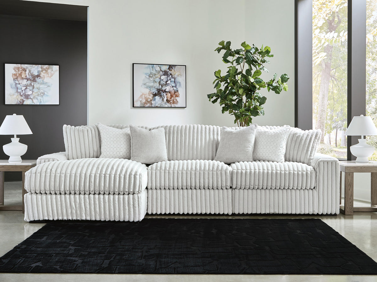 Stupendous Sectional - 25903S14 - product view or room setting; complete kit and included component views (supplier image 53)