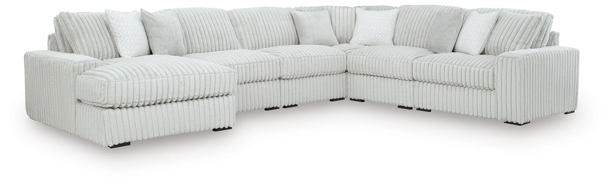 Stupendous Sectional - 25903S21 - product view or room setting; complete kit and included component views (supplier image 41)