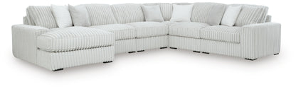 Stupendous Sectional - 25903S21 - product view or room setting; complete kit and included component views (supplier image 41)