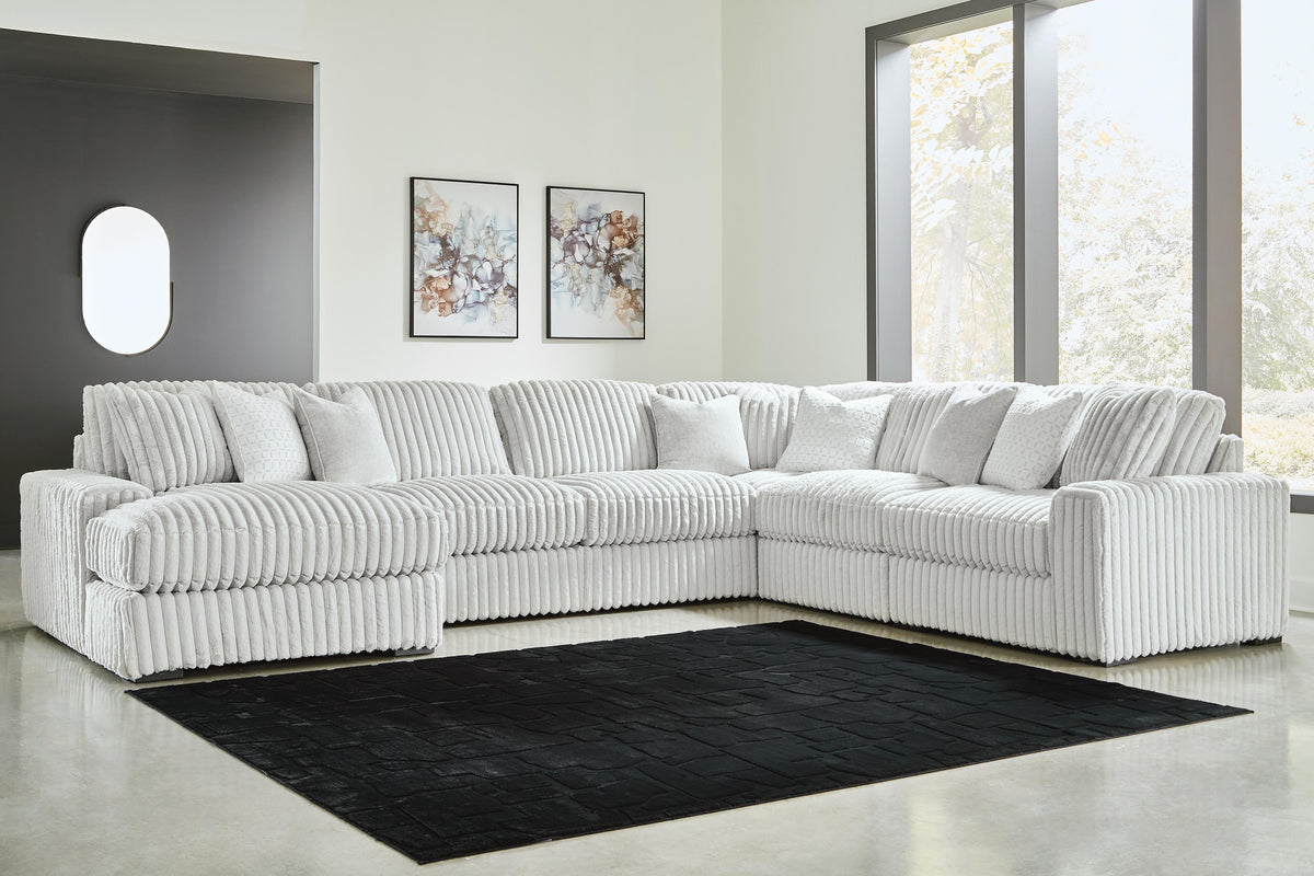 Stupendous Sectional - 25903S21 - product view or room setting; complete kit and included component views (supplier image 42)