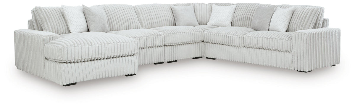 Stupendous Sectional - 25903S8 - product view or room setting; complete kit and included component views (supplier image 39)