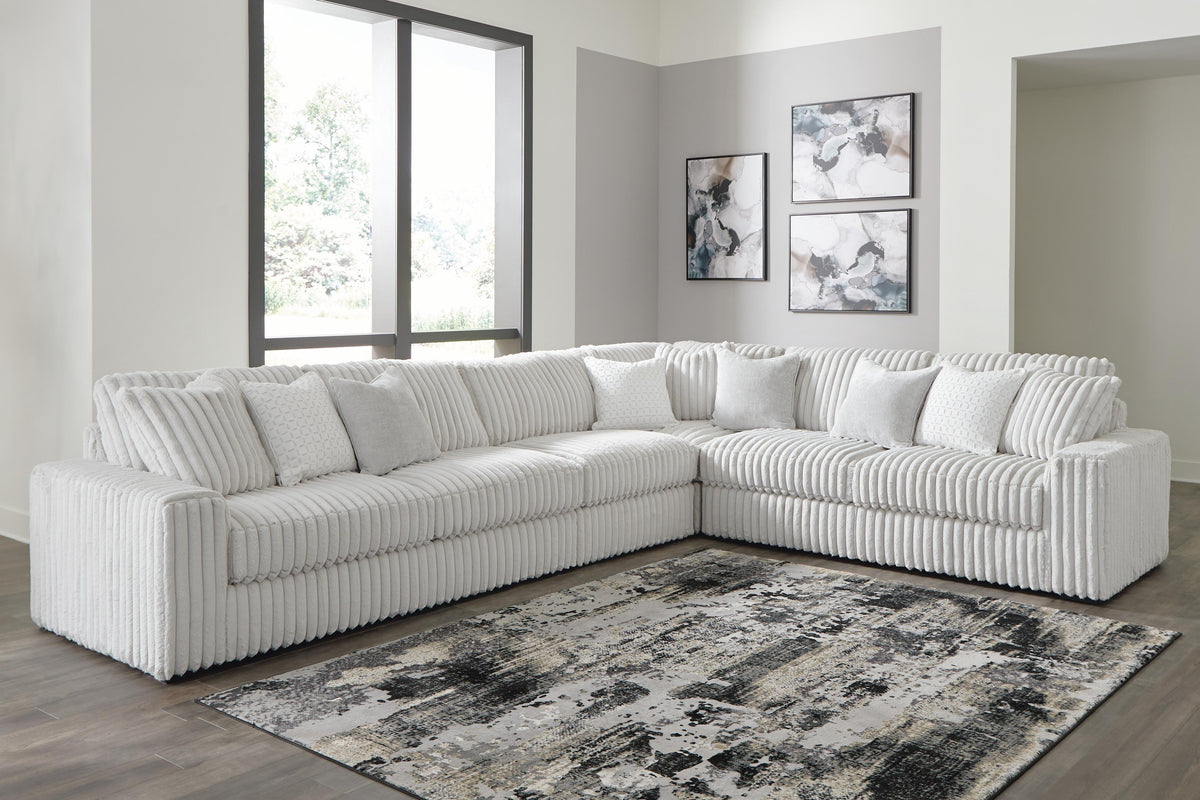 Stupendous Sectional - 25903S2 - product view or room setting; complete kit and included component views (supplier image 24)
