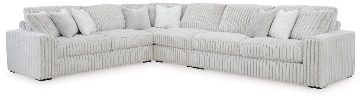 Stupendous Sectional - 25903S2 - product view or room setting; complete kit and included component views (supplier image 26)