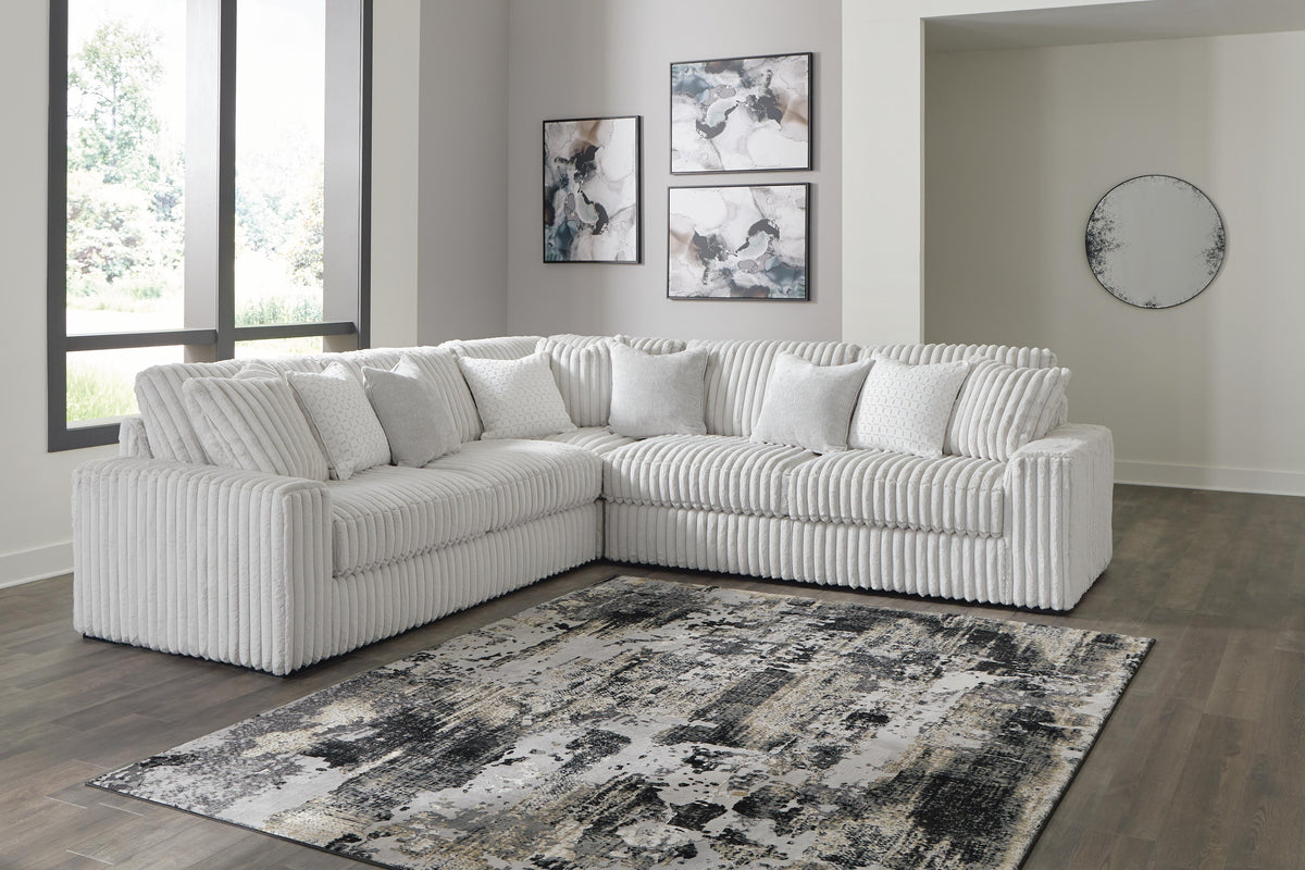 Stupendous Sectional - 25903S1 - product view or room setting; complete kit and included component views (supplier image 32)