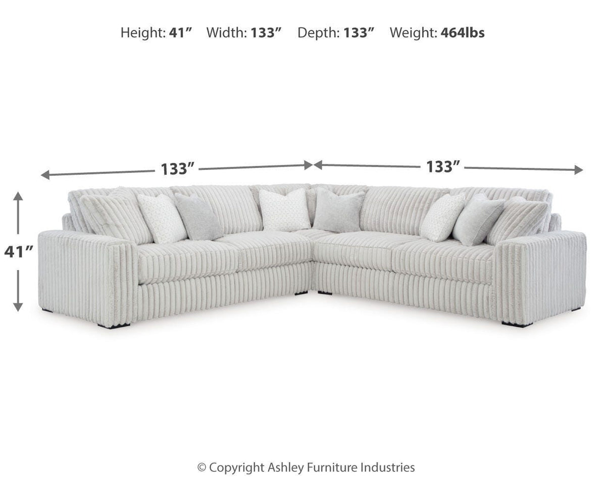 Stupendous Sectional - 25903S1 - approximate manufacturer dimensions (supplier image 33)