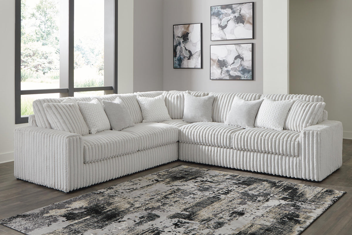 Stupendous Sectional - 25903S1 - product view or room setting; complete kit and included component views (supplier image 30)