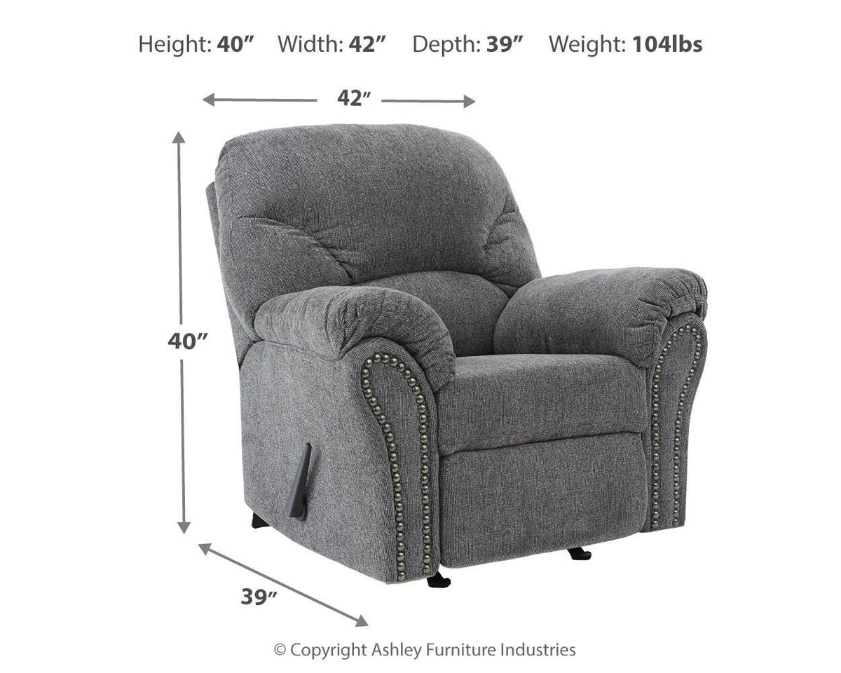 Allmaxx Recliner - 2810525 - approximate manufacturer dimensions (supplier image 4)