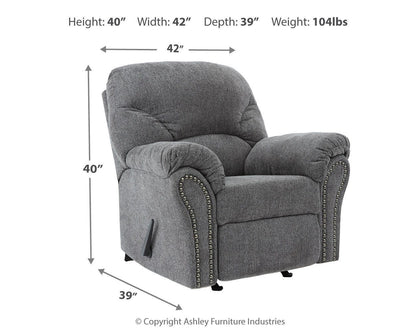 Allmaxx Recliner - 2810525 - approximate manufacturer dimensions (supplier image 4)