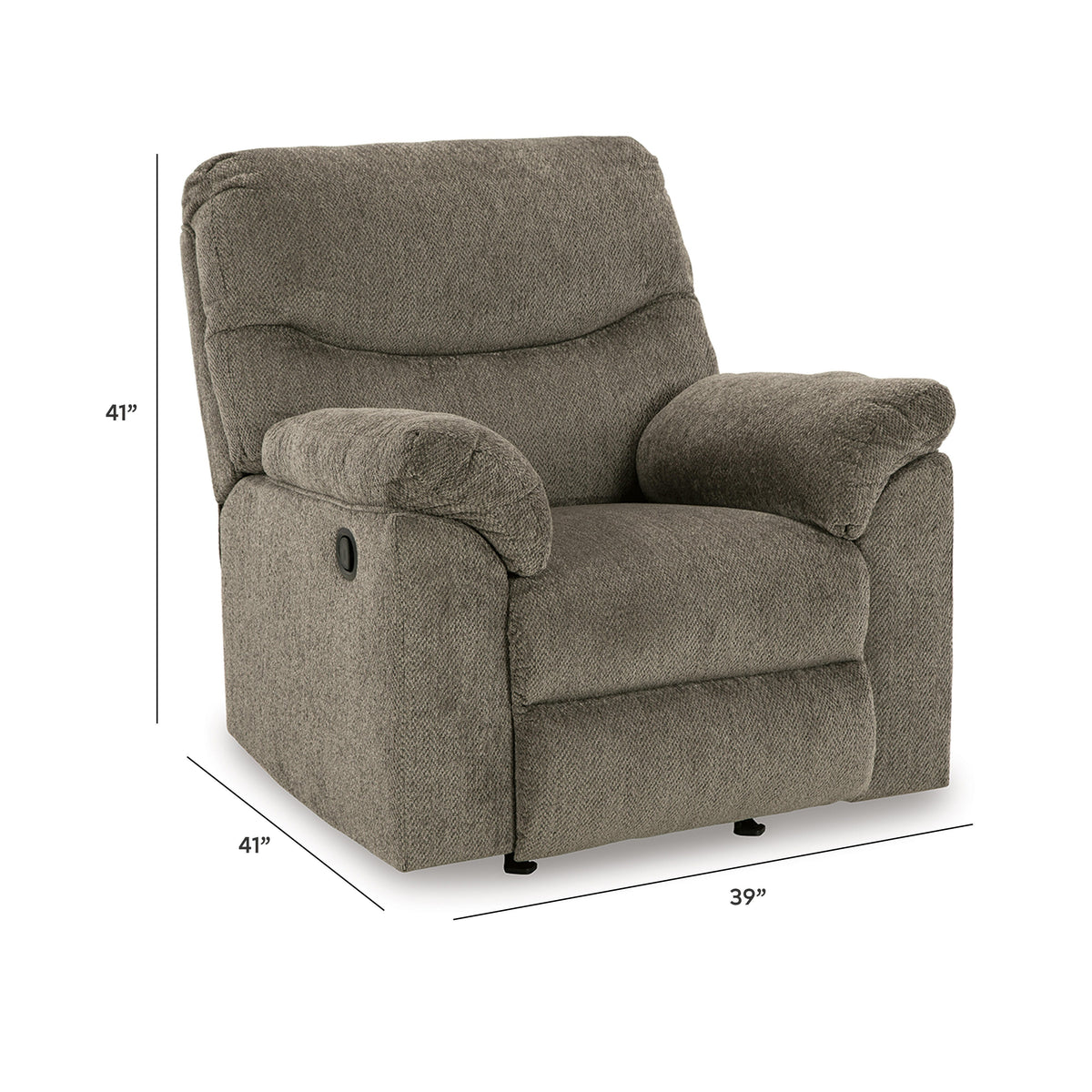 Alphons Living Room Sets - 28201U2, 28201U3 - approximate manufacturer dimensions (supplier image 68)