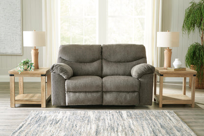 Alphons Reclining Loveseat - 2820186 - product view or room setting; only loveseat included (supplier image 11)