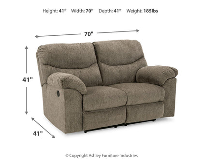 Alphons Living Room Sets - 28201U2 - approximate manufacturer dimensions (supplier image 62)