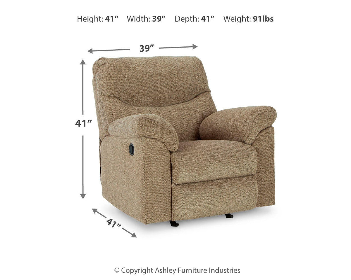 Alphons Living Room Sets - 28202U2 - approximate manufacturer dimensions (supplier image 53)