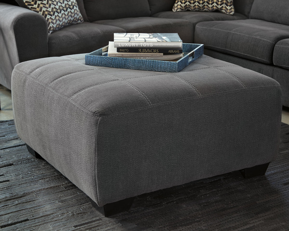 Ambee Oversized Accent Ottoman - 2862008 - product view or room setting; only ottoman included (supplier image 2)