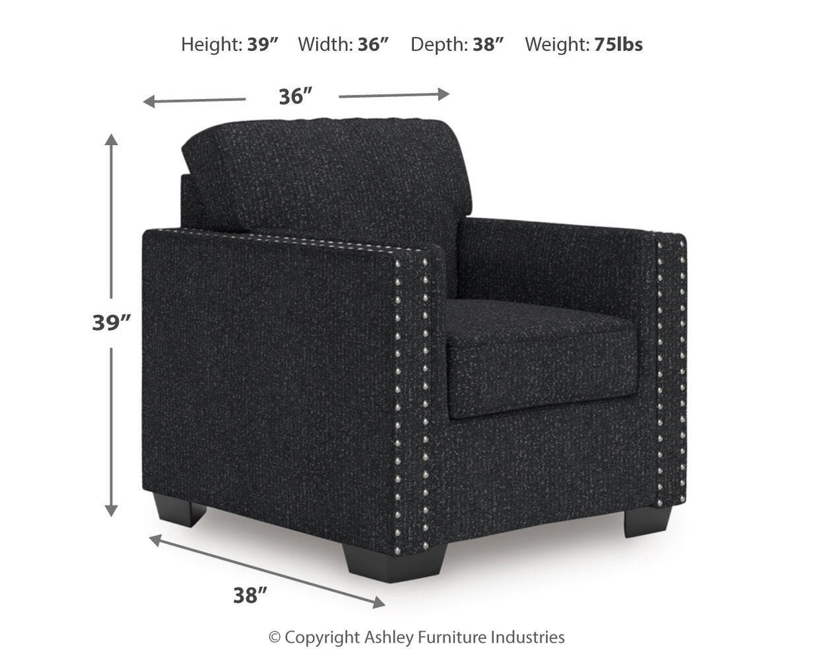 Jasmine Peaks Chair - 2890420 - approximate manufacturer dimensions (supplier image 10)