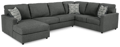 Edenfield Sectional - 29003S1 - product view or room setting; complete kit and included component views (supplier image 1)