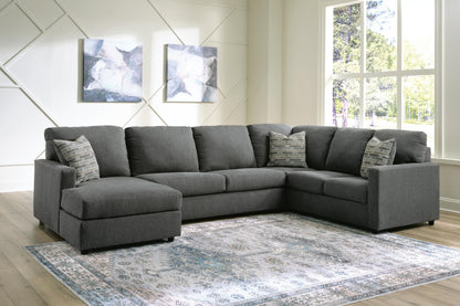 Edenfield Sectional - 29003S1 - product view or room setting; complete kit and included component views (supplier image 2)
