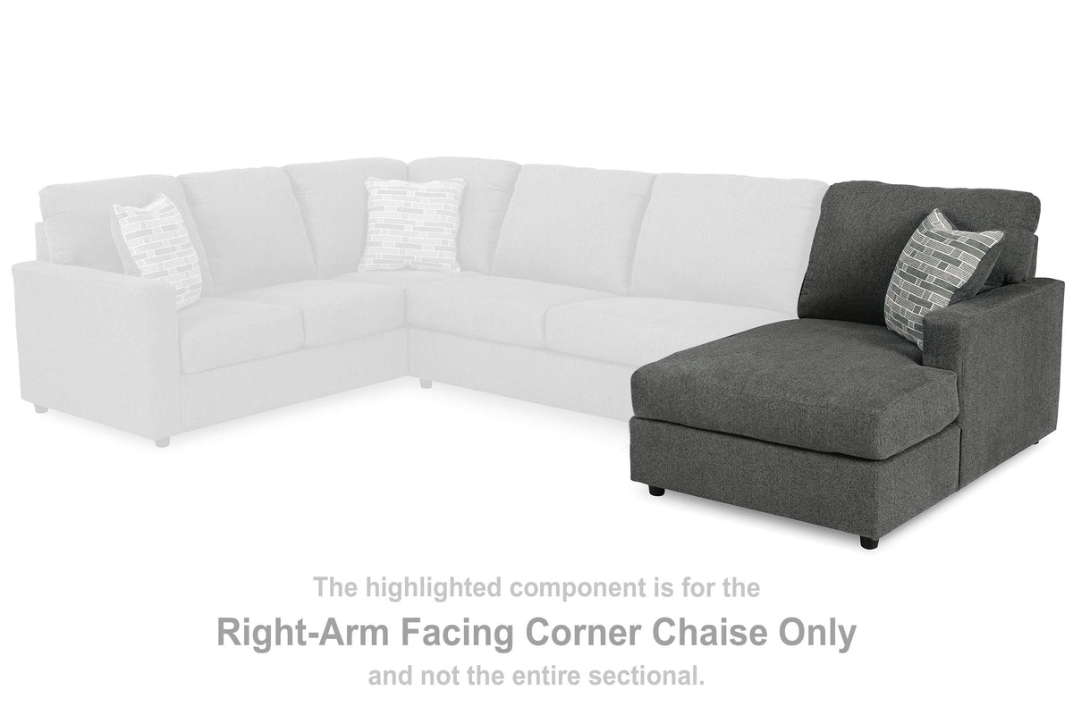Edenfield Sectional - 29003S2 - product view or room setting; complete kit and included component views (supplier image 36)
