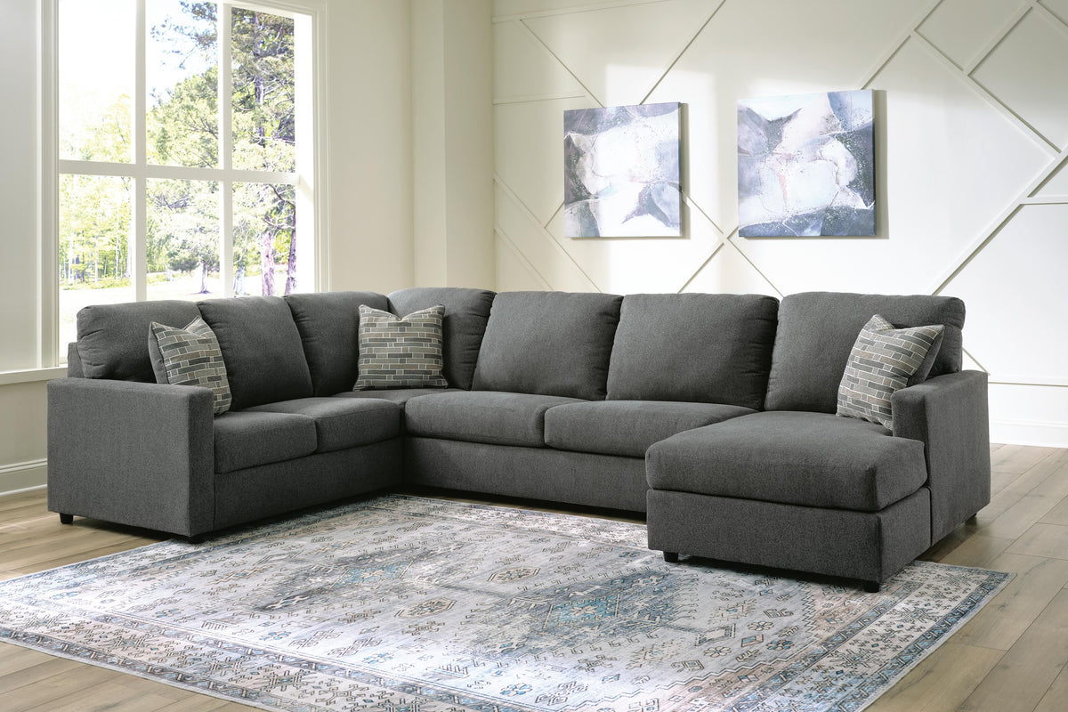 Edenfield Sectional - 29003S2 - product view or room setting; complete kit and included component views (supplier image 31)
