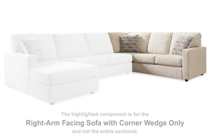 Edenfield Sectional - 29004S1 - product view or room setting; complete kit and included component views (supplier image 27)