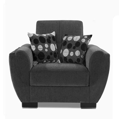 Ottomanson Armada Air - Upholstered Convertible Armchair With Storage