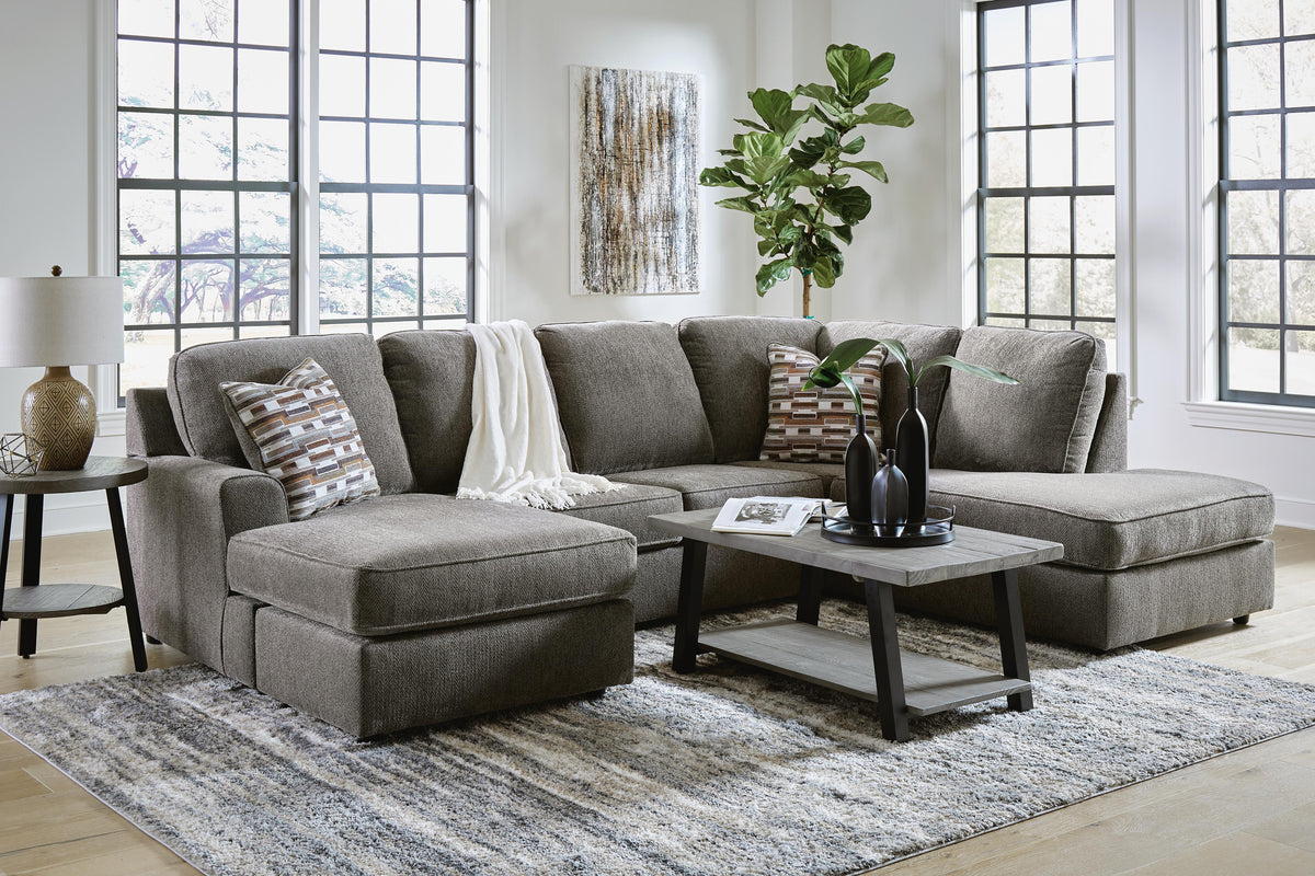 O'Phannon Sectional - 29402S1 - product view or room setting; complete kit and included component views (supplier image 16)