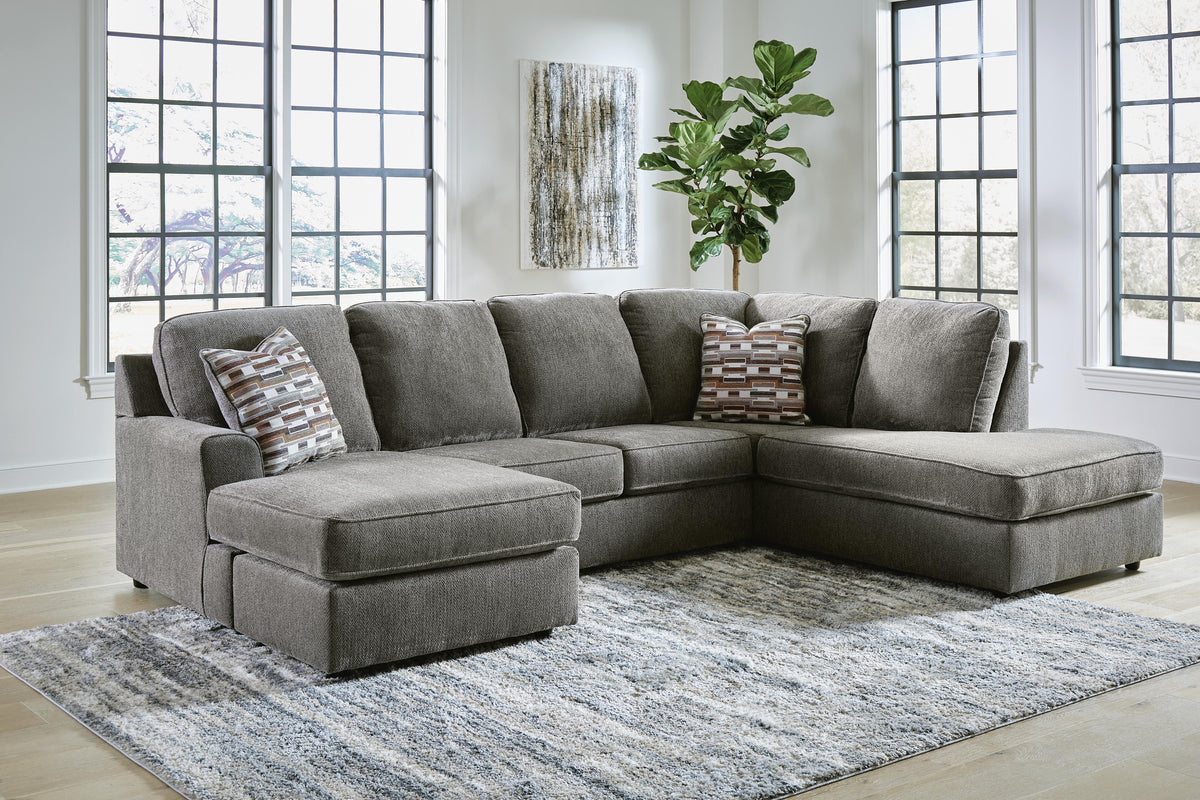 O'Phannon Sectional - 29402S1 - product view or room setting; complete kit and included component views (supplier image 14)