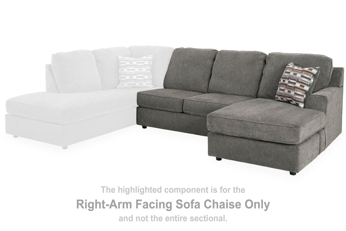 O'Phannon Sectional - 29402S2 - product view or room setting; complete kit and included component views (supplier image 7)