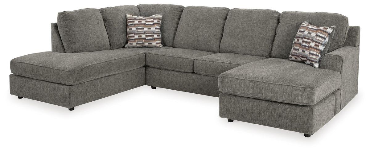 O'Phannon Sectional - 29402S2 - product view or room setting; complete kit and included component views (supplier image 1)