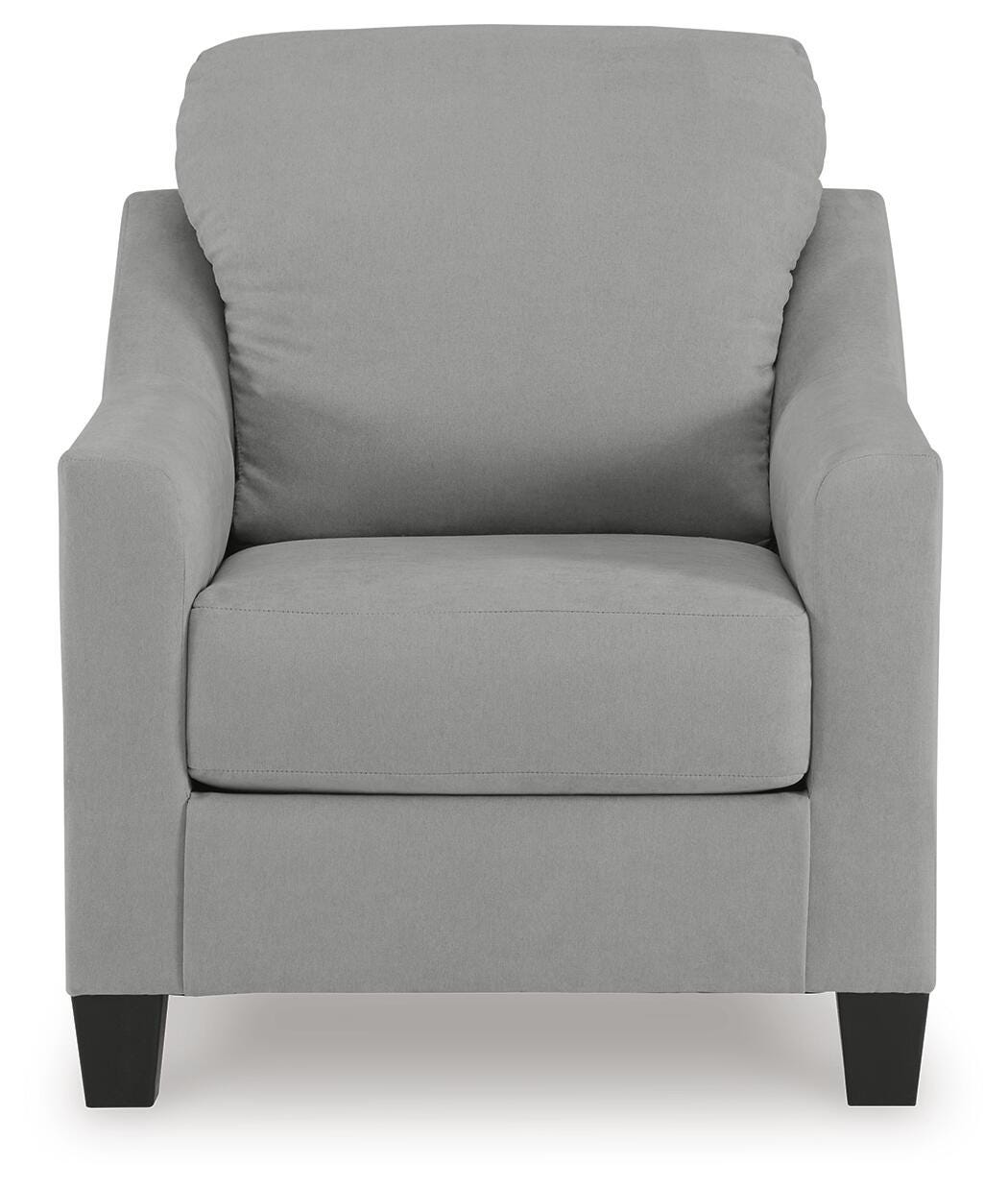 Adlai Chair and Ottoman - 30103U1 - product view or room setting; complete kit and included component views (supplier image 3)