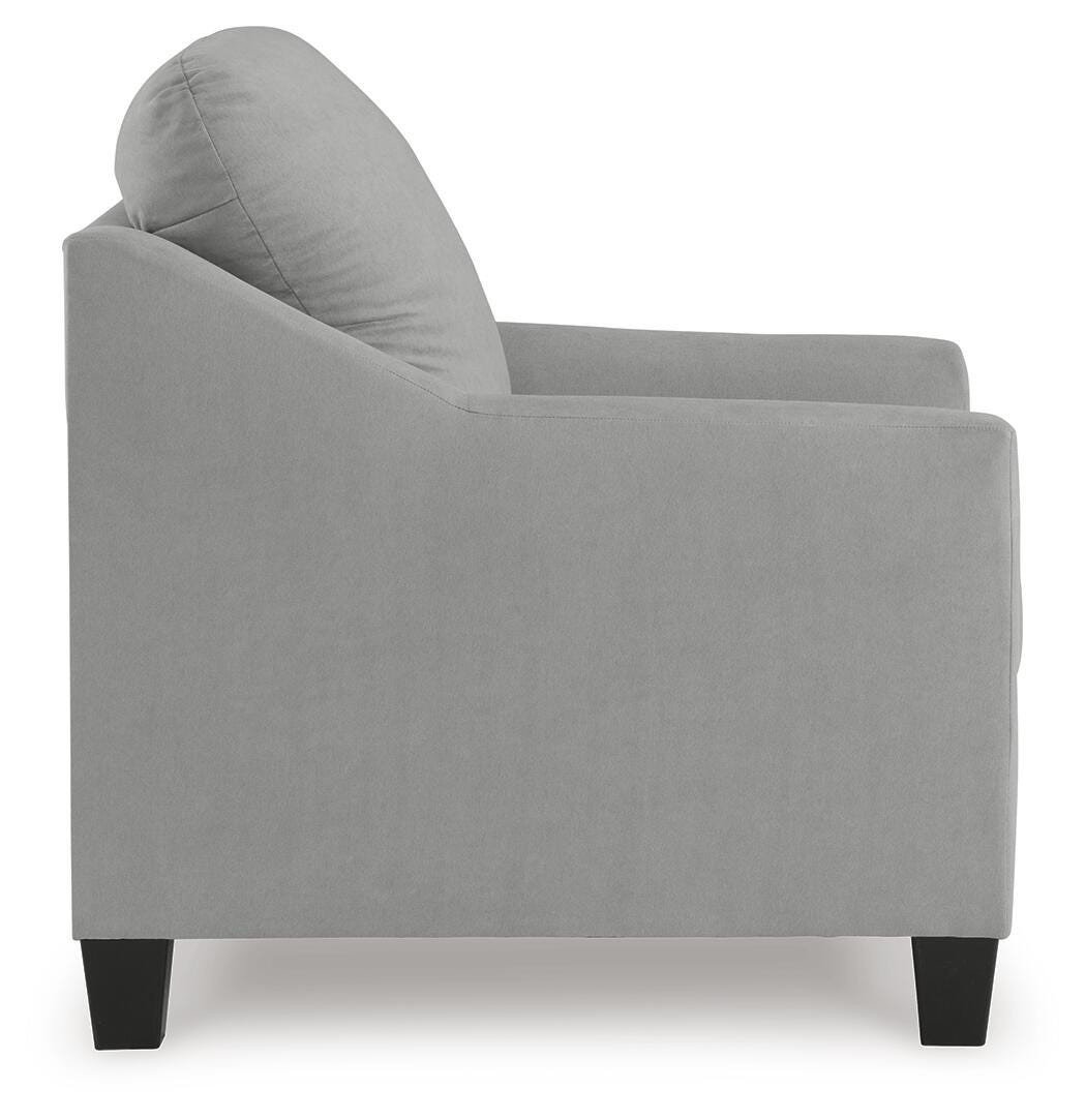 Adlai Chair and Ottoman - 30103U1 - product view or room setting; complete kit and included component views (supplier image 5)
