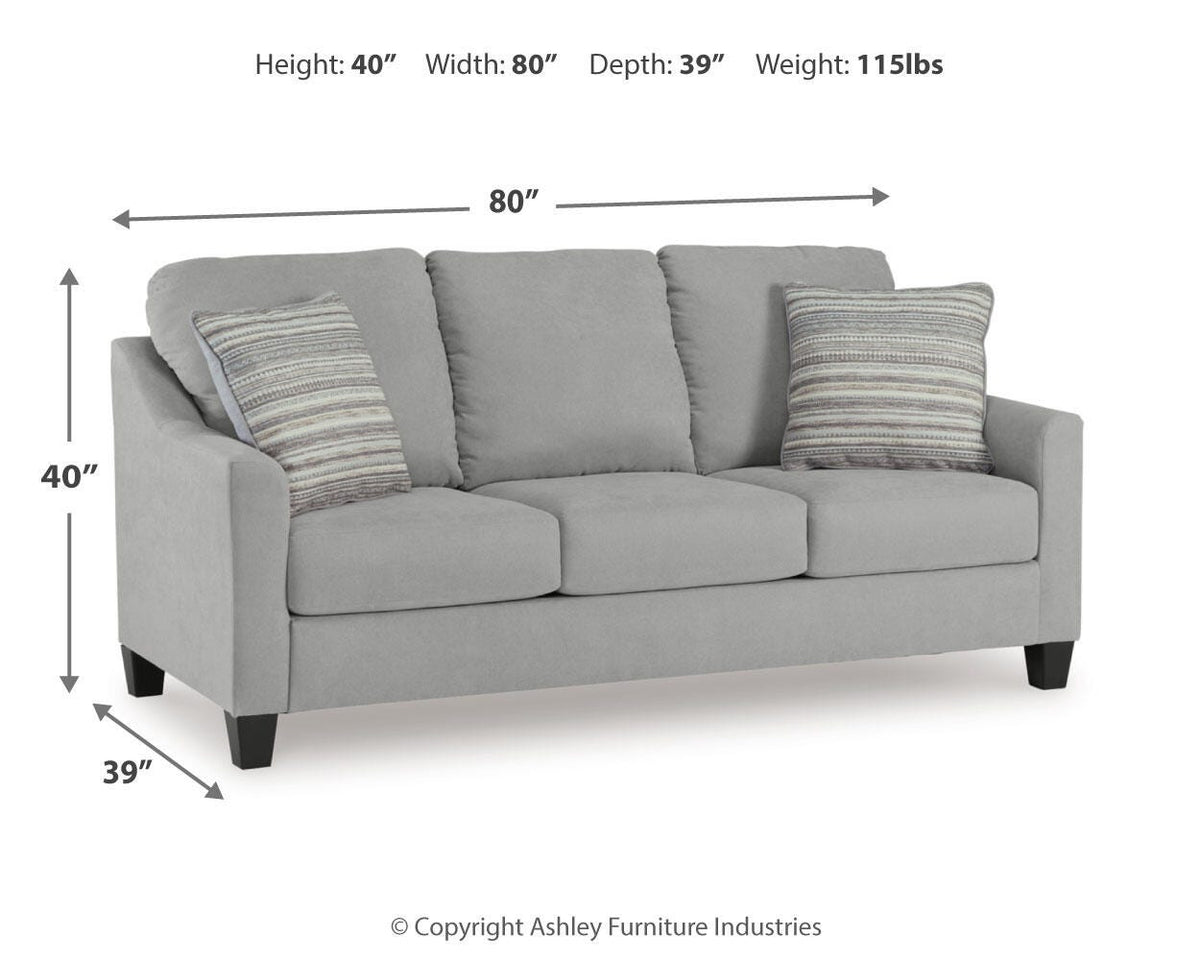 Adlai Living Room Sets - 30103U2, 30103U3 - approximate manufacturer dimensions (supplier image 19)