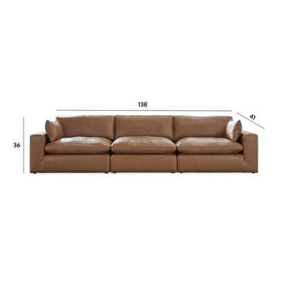 Emilia Sectional - 30901S2 - approximate manufacturer dimensions (supplier image 33)