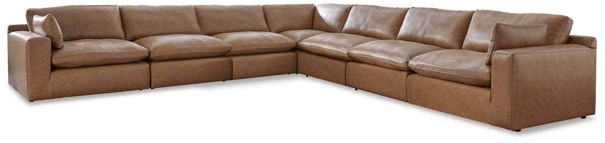 Emilia Sectional - 30901S6 - product view or room setting; complete kit and included component views (supplier image 1)