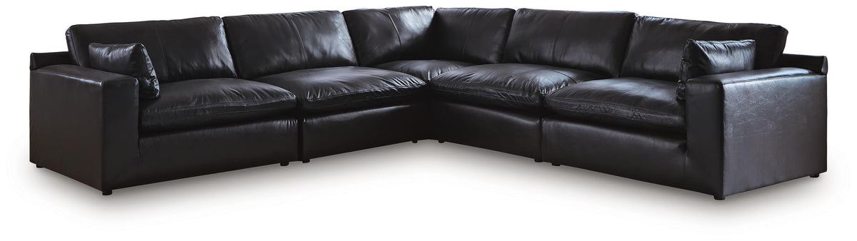 Emilia Sectional - 30902S4 - product view or room setting; complete kit and included component views (supplier image 67)