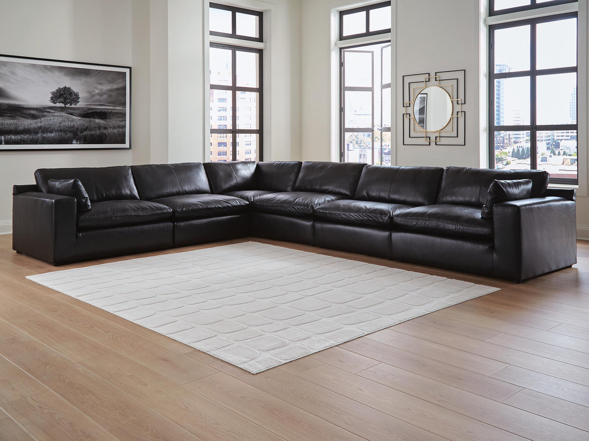 Emilia Sectional - 30902S5 - product view or room setting; complete kit and included component views (supplier image 46)