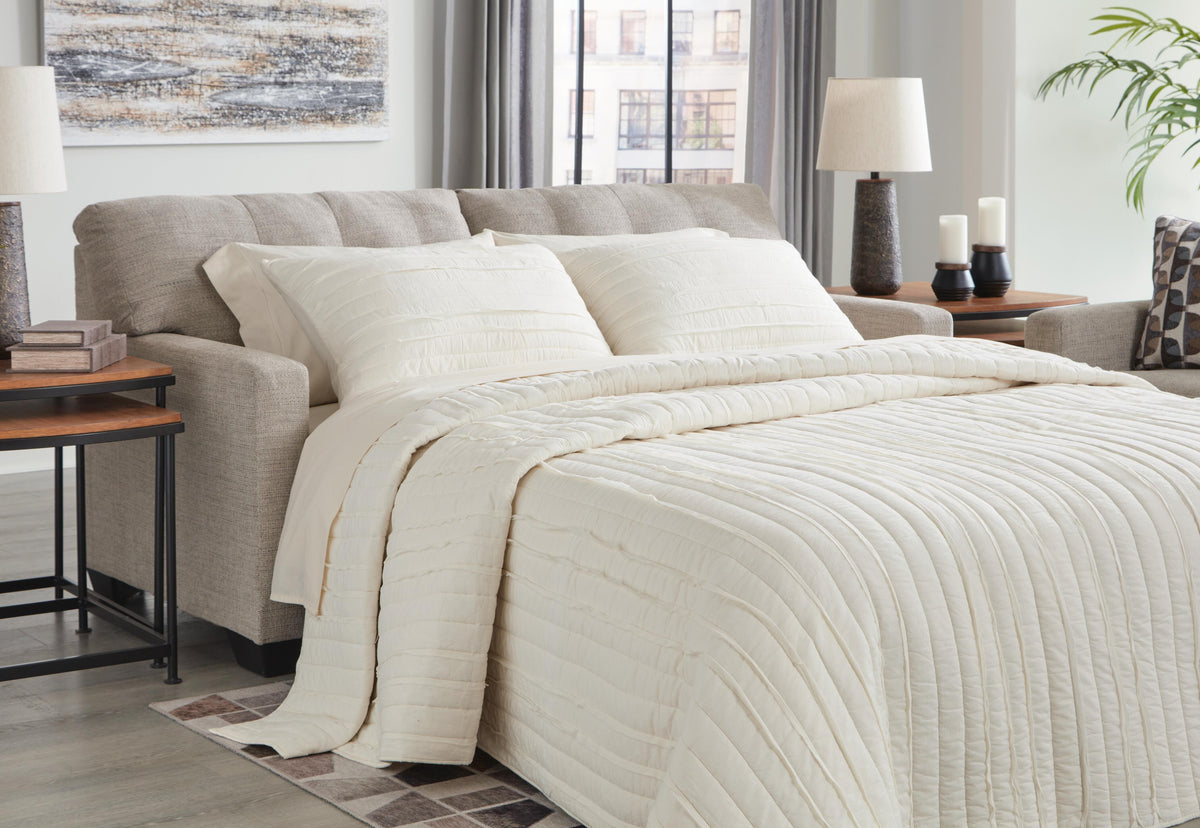 Mahoney Full Sofa Sleeper - 3100436 - product view or room setting; only sleeper sofa included (supplier image 10)
