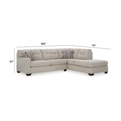 Mahoney Sectional - 31004S2 - approximate manufacturer dimensions (supplier image 29)