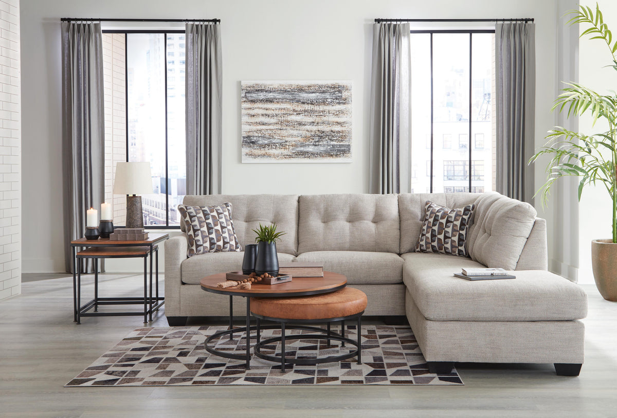 Mahoney Sectional - 31004S2 - product view or room setting; complete kit and included component views (supplier image 28)
